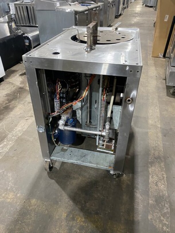 WOW! Giles Electric Powered Heavy Duty Open Fryer! With Automatic Lift And Basket! With Oil Filter System! Model: GEF400 SN: A909240817 208V 60HZ 3 Phase - Image 3 of 9