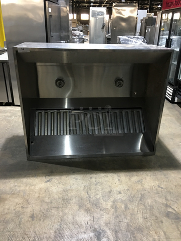 AMAZING! Captive Aire All Stainless Steel Make Up Air Hood System! - Image 1 of 8