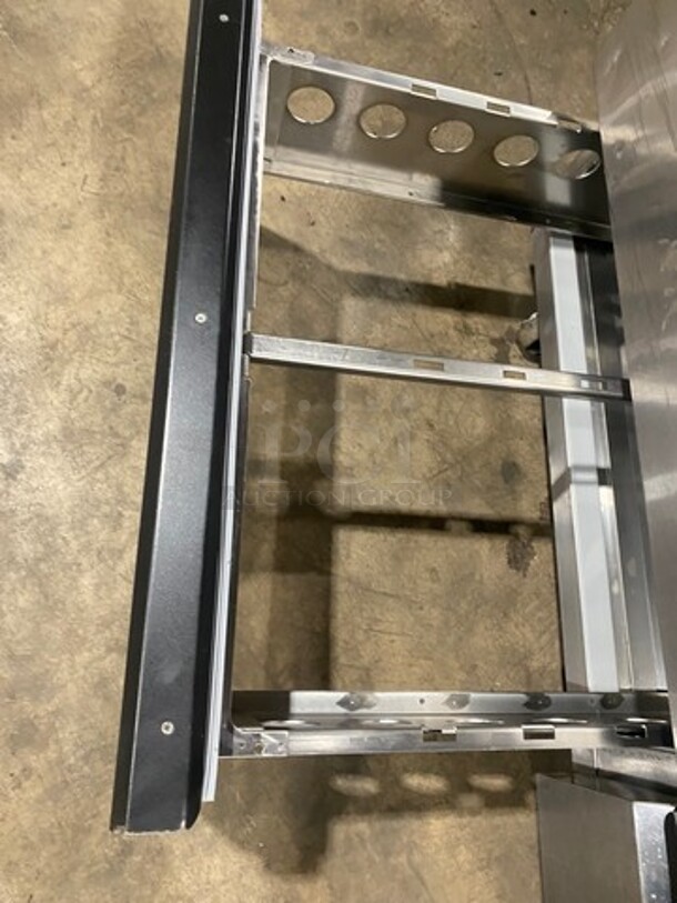 Silver King Commercial Refrigerated Chef Base! With 4 Drawer Storage Space! All Stainless Steel! On Casters! Model: SKRCB84H SN: SAJE68785A 115V 60HZ 1 Phase - Image 6 of 8