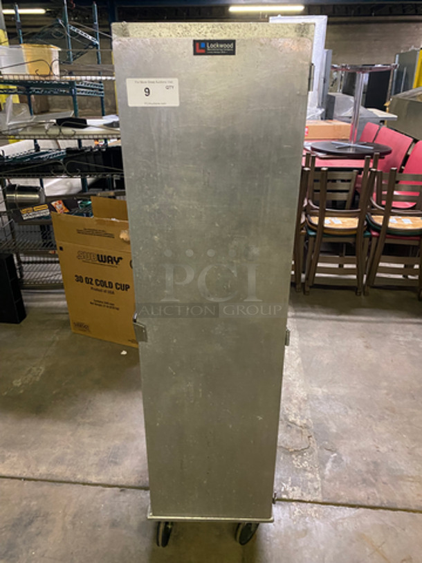 Lockwood Commercial Enclosed Pan Transport Rack! On Casters! - Image 1 of 7
