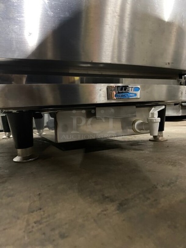 WOW! NEW! OUT OF THE BOX! LATE MODEL! 2021 Turbo Chef Commercial Countertop Rapid Cook Oven! With Baking Stone! Stainless Steel! On Legs! Bullet Series! Model: ENCORE2 SN: ENC3TD01065 208/240V 60HZ 1 Phase - Image 5 of 12