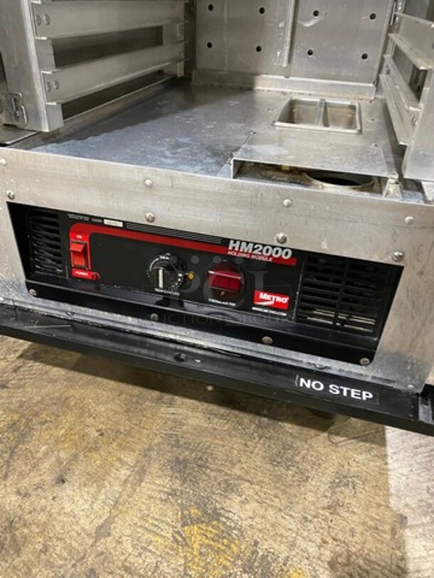 Metro Commercial Heated Holding Cabinet/ Food Warmer! All Stainless Steel! On Casters! Model: HM2000 120V - Image 7 of 8