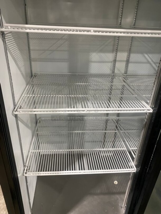 Beverage Air Commercial Refrigerated 2 Door Reach In Cooler Merchandiser! With View Through Doors! Model: MT45 SN: 4471080 115V 60HZ 1 Phase - Image 5 of 8