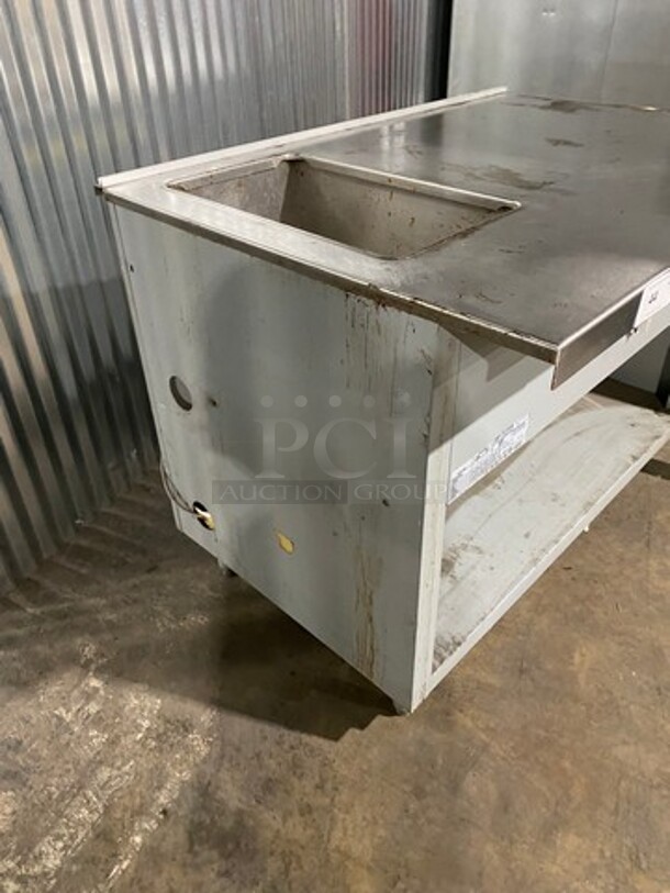 Duke Commercial Electric Powered Single Well Food Warmer Serving Station! With Storage Space Underneath! All Stainless Steel! On Legs! Model: SUBFC206RT SN: 11020184 120V 60HZ 1 Phase - Image 4 of 8