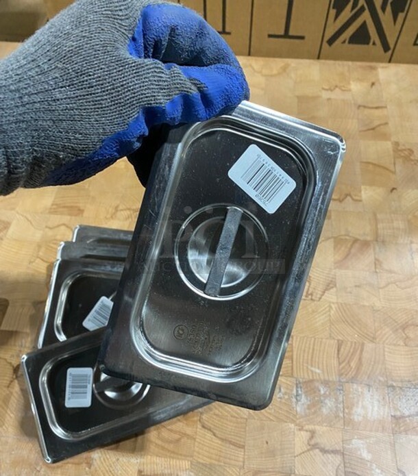 All Stainless Steel 1/9 Food Pan Lids! 6x Your Bid - Image 7 of 7