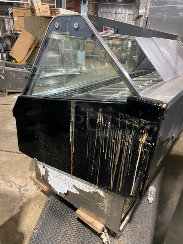 Oscartielle Gelato Display Dipping Cabinet Freezer! Working When Removed! - Image 3 of 11