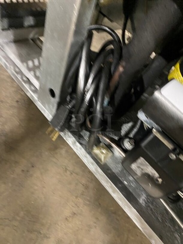 Edesa Commercial 2 Door Lowboy/Worktop Cooler! With Poly Coated Racks! All Stainless Steel! On Casters! Model: EDUR48 SN: 11020131M 115V 60HZ 1 Phase - Image 7 of 7