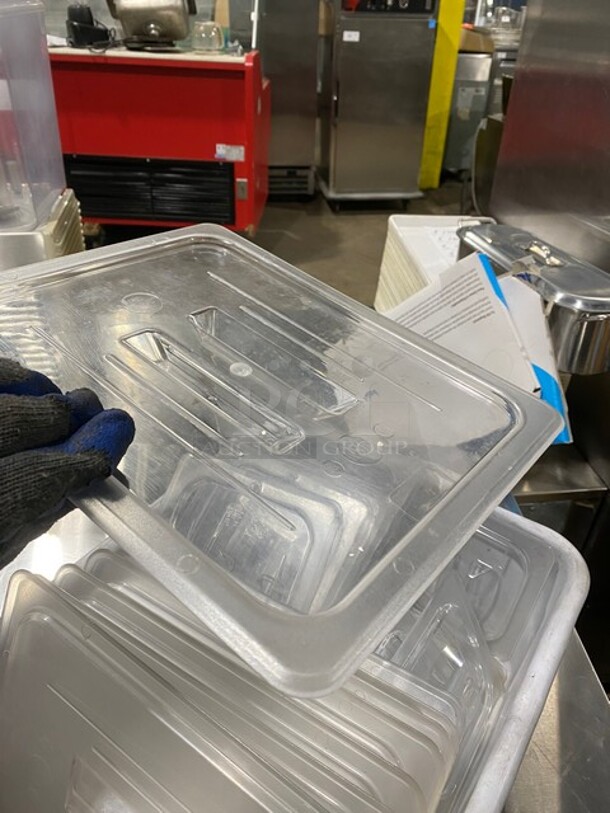ALL ONE MONEY! Clear Poly Food Container Lids! - Image 6 of 11