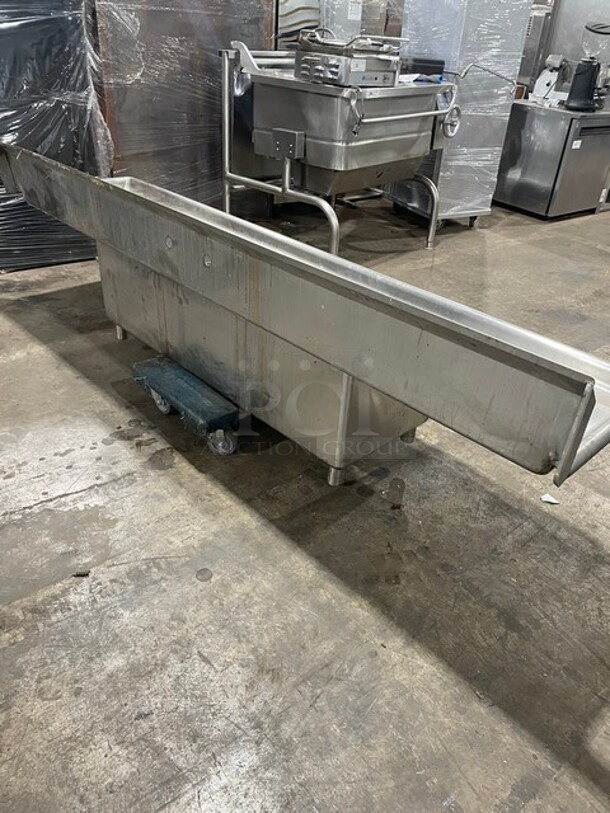 WOW! Green World Commercial 3 Bay Sink! All Stainless Steel! Model: TSA-3-14-D2! - Image 3 of 8