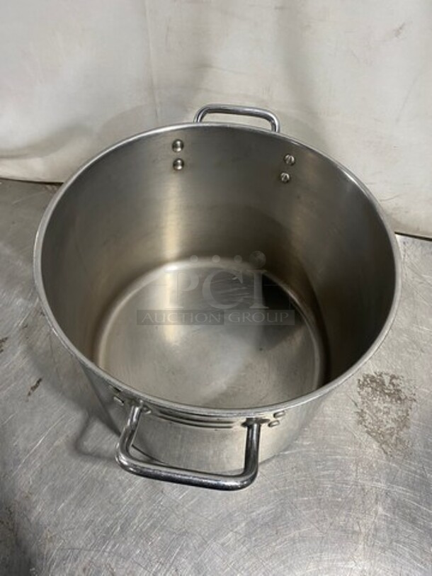 Metal Stock Pot! With Side Handles! - Image 3 of 5