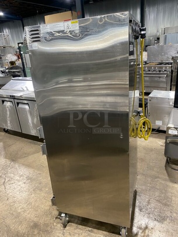 Cres Cor Commercial Electric Powered Split Door Roast-N-Hold Oven! All Stainless Steel! On Casters! Model: RO151FUA12DE4803Z SN: IBIJ0005120854 480V 60HZ 3 Phase - Image 4 of 9