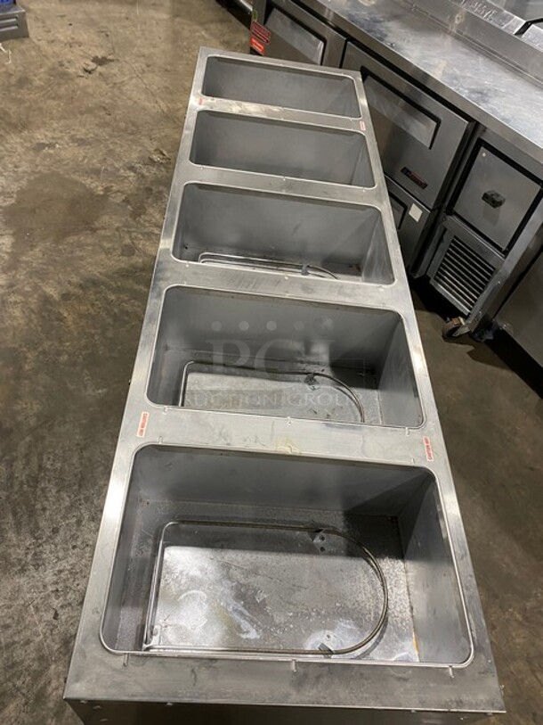 WOW! LATE MODEL! 2017 Advance Tabco Commercial Electric Powered 5 Well Steam Table! All Stainless Steel! On Legs! Model: HF5E240DR SN: 000065853 208/240V - Image 5 of 10