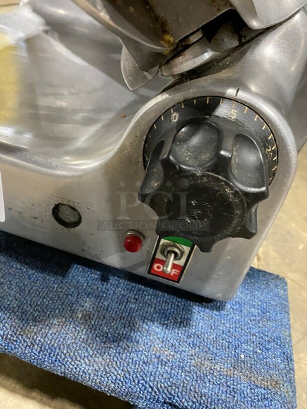 Berkel Stainless Steel Commercial Countertop Meat Slicer! - Image 7 of 8