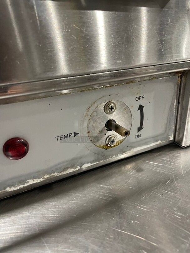 Eurodib Commercial Countertop Panini/Sandwich Press! With Ribbed Press! All Stainless Steel! 120V! Model: SFE02345-120! - Image 7 of 8