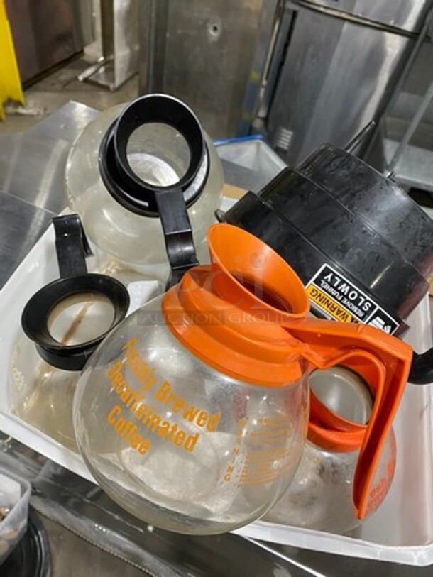 Various Glass Coffee Pots! 6x Your Bid! - Image 8 of 8