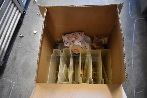 ALL ONE MONEY! Lot of Various Items Including Poly Bins for Cappuccino Machine