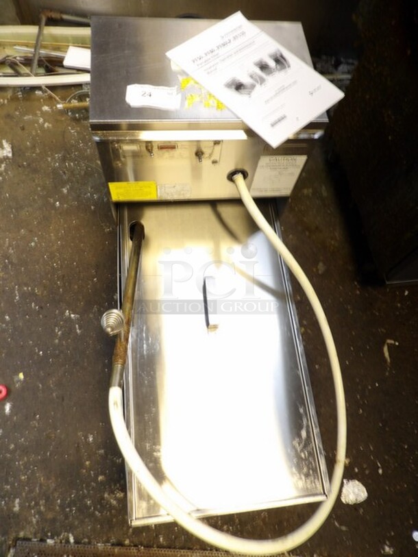 Frymaster Low Profile Portable Filter Stainless Steel 
14"x36"x24"
TESTED AND WORKING - Image 5 of 6