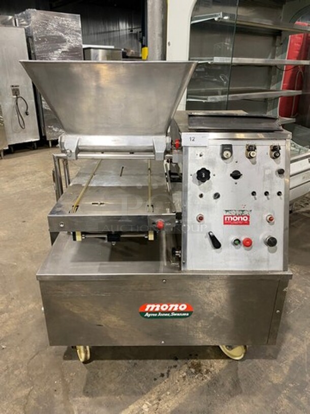 SWEET! Mono Universal Commercial Cookie/ Pastry Depositor! All Stainless Steel! On Casters! Model: G1720830