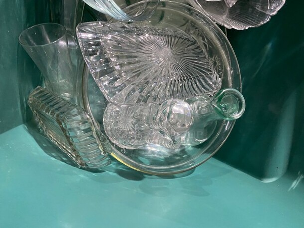 ALL ONE MONEY! Assorted Glass China! - Image 3 of 6