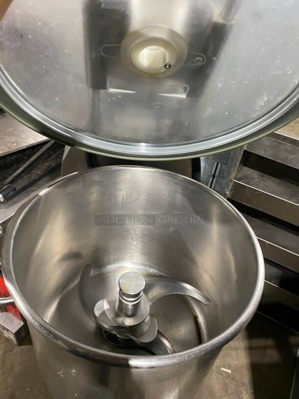 FAB! Robot Coupe Commercial Vertical Cutter/Mixer/Mincer! All Stainless Steel! On Legs! Model: BLIXER60 - Image 7 of 8