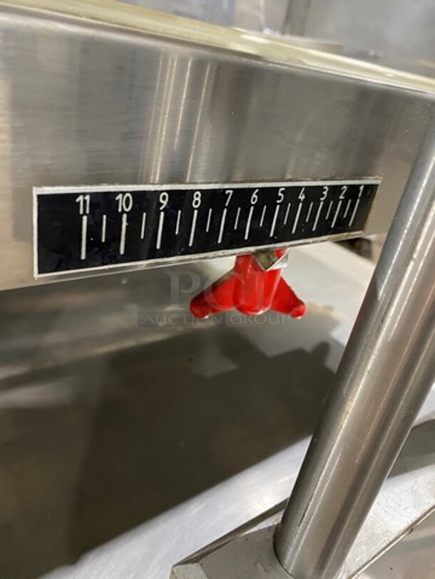 SWEET! Mono Universal Commercial Cookie/ Pastry Depositor! All Stainless Steel! On Casters! Model: G1720830 - Image 6 of 12