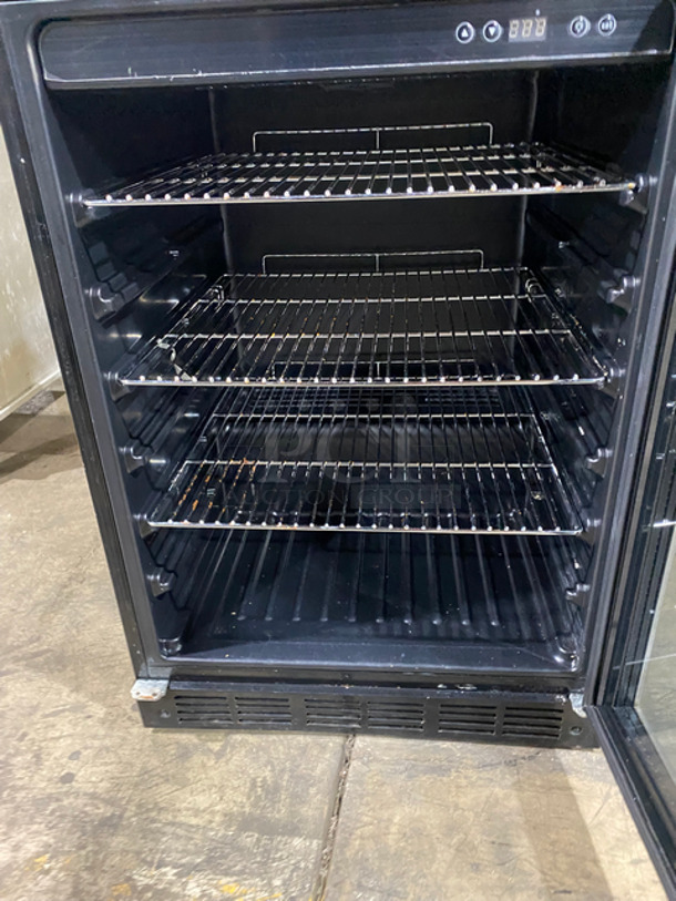 Magic Chef Commercial Refrigerated Countertop Single Door Mini Display Case Merchandiser! With View Through Door! With Metal Racks! All Stainless Steel! Model: HMBC58ST SN: THD1801HMBC58ST00445 115V - Image 5 of 8