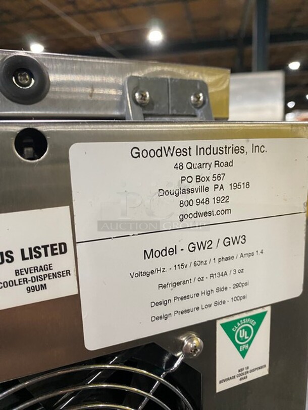 Good West Commercial Countertop Refrigerated Creamer/Milk Dispenser! Model: GW2/GW3! 115V 1 Phase! - Image 5 of 7