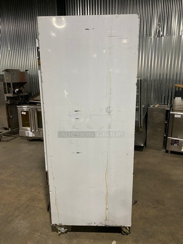 Cool Tech Commercial Stainless Steel 2 Door Reach In Refrigerator! With Poly Coated Racks! On Casters! 120V! Model: CMPH-54RIF SN: W111815! - Image 3 of 9