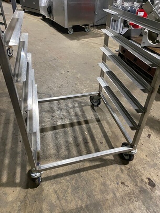 Metal Commercial Pan Transport Rack! On Casters! - Image 4 of 5
