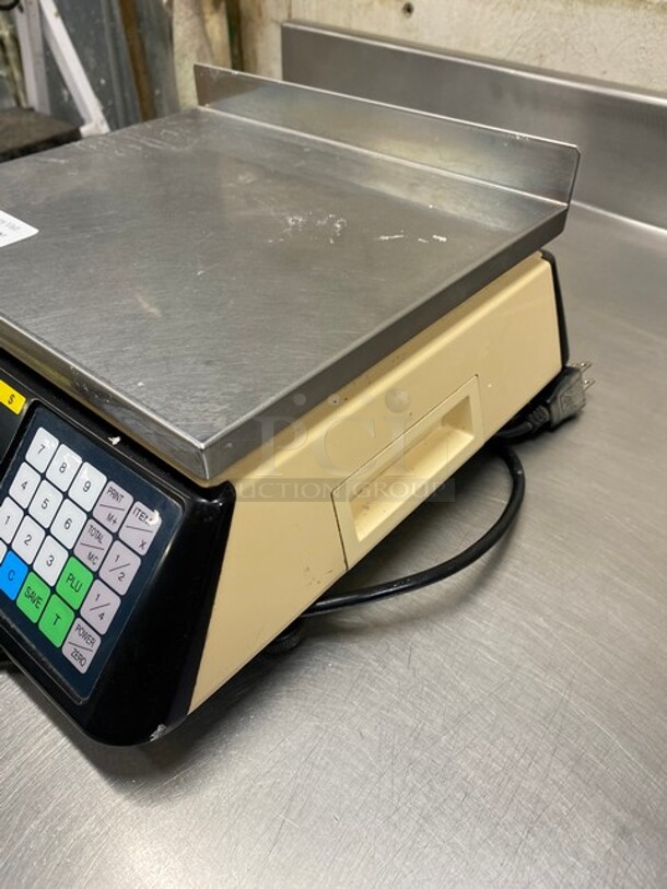 Toshiba Tec Commercial Digital Electronic Scale! MODEL SL2200 120V - Image 2 of 7