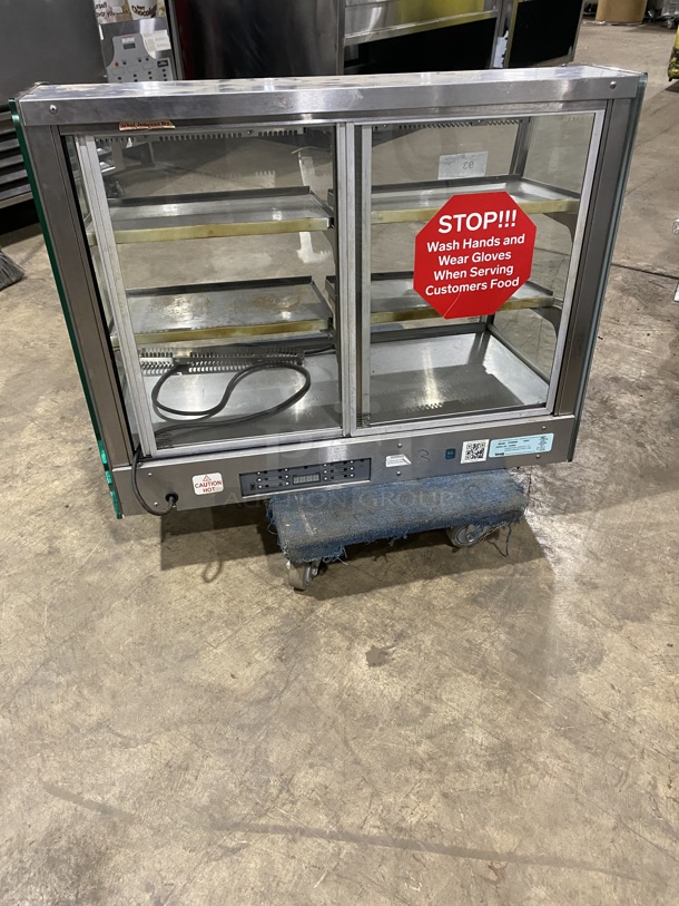  Vendo HFD000006 Serial 1433883! Stainless Steel Commercial Countertop Hot Food Display Show Case Merchandiser! Electric Powered! 115 Volts, 1 Phase! - Image 4 of 8