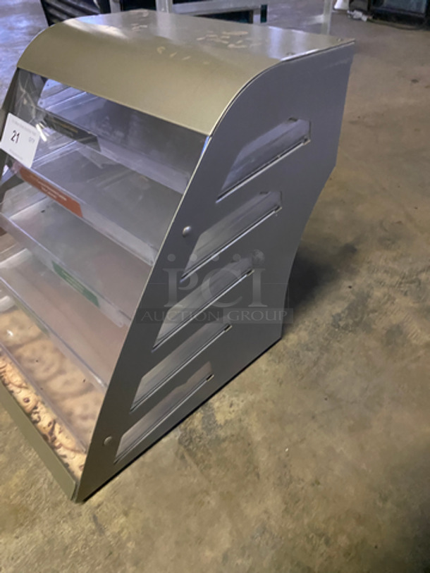Nemco Countertop Dry Display Case! With Clear Poly Tray Racks! Model: 6490-SUB - Image 2 of 6