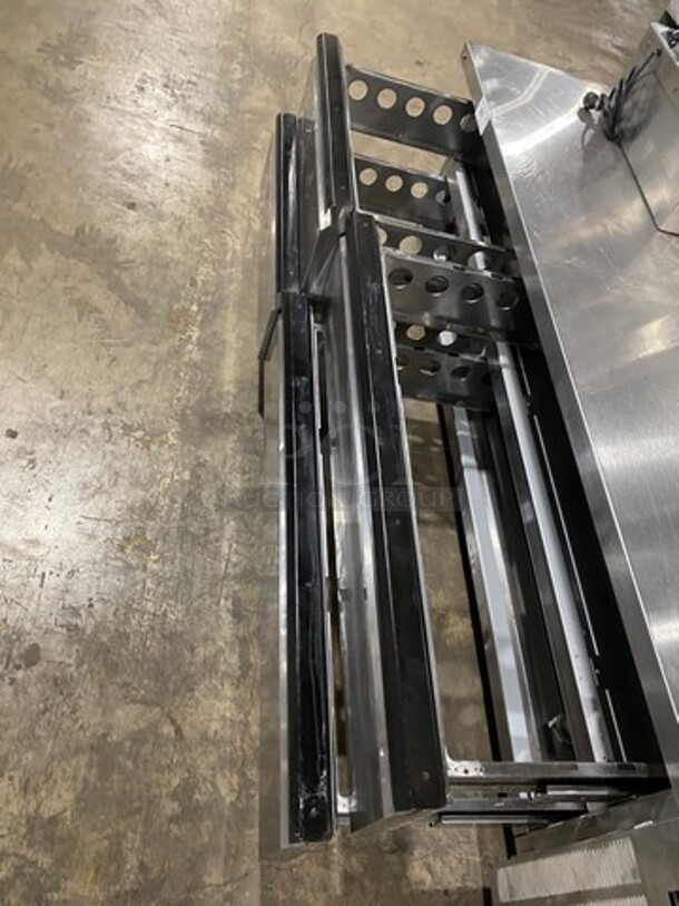 Silver King Commercial Refrigerated Chef Base! With 4 Drawer Storage Space! All Stainless Steel! On Casters! Model: SKRCB84H SN: SAJB65620A 115V 60HZ 1 Phase - Image 5 of 7