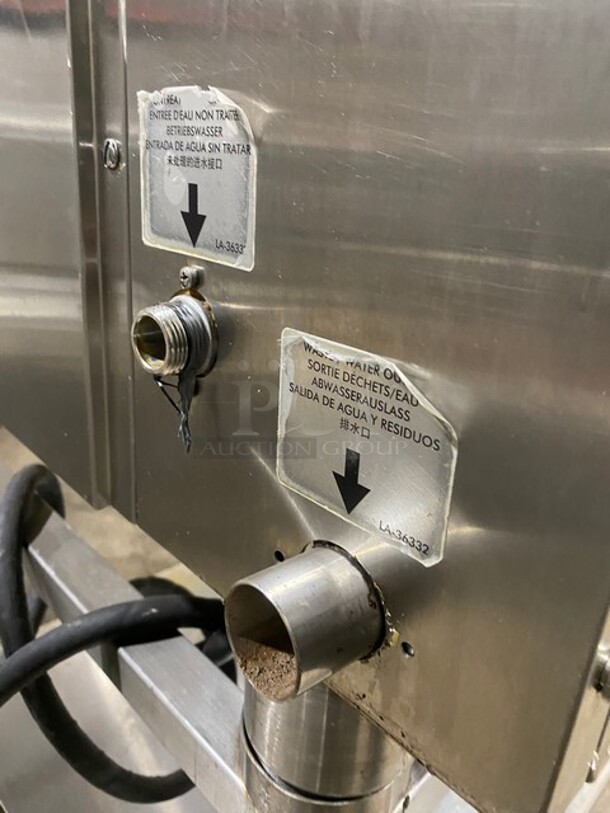 Nice! Alto Shaam Commercial Electric Powered Combitherm Convection Oven! With Underneath Storage Space! All Stainless Steel! On Legs! Working When Removed!  Model: CTP1010E SN: 1631730000 208/240V 60HZ 3 Phase - Image 9 of 10