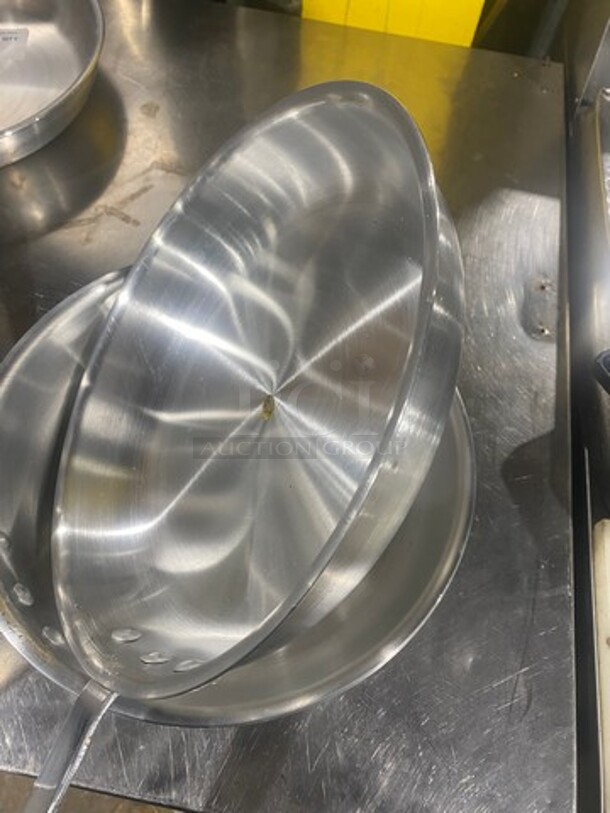 NEW! Stainless Steel Frying Pans! 3x Your Bid! - Image 6 of 6