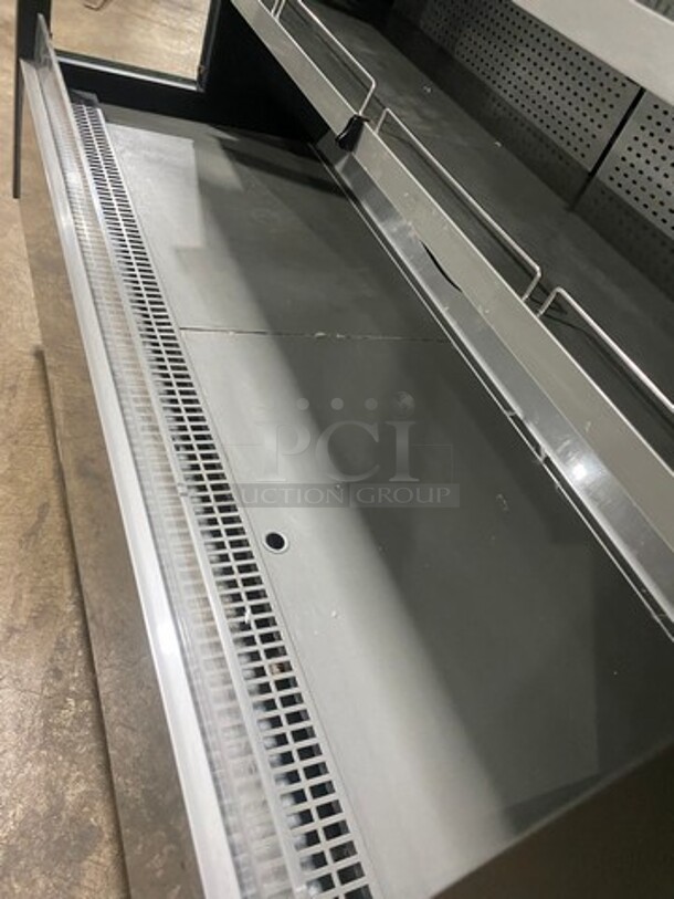 2017 Hydra Kool Commercial Refrigerated Open Grab-N-Go Display Case! Solid Stainless Steel! Model: KGHOF60SA SN: 1740013 120/230V 60HZ 1 Phase - Image 6 of 8