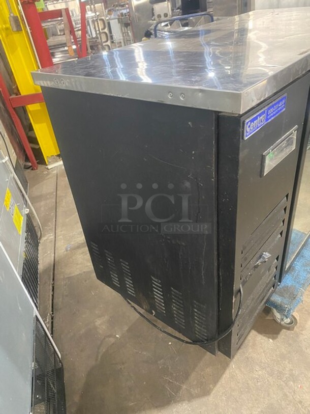 LATE MODEL! 2016 Central Commercial Refrigerated Bar Back Cooler! With 2 Glass Doors! All Stainless Steel! With Poly Coated Racks! 115V 1 Phase! Model 69K106 Serial 5165806! Working When Removed! - Image 2 of 9