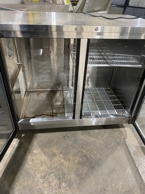 2018 Atosa Commercial 2 Door Bar Back Cooler! With View Through Doors! All Stainless Steel! Model: MBB59G SN: MBB59GAUS100318070700C40012 115V 60HZ 1 Phase - Image 4 of 7
