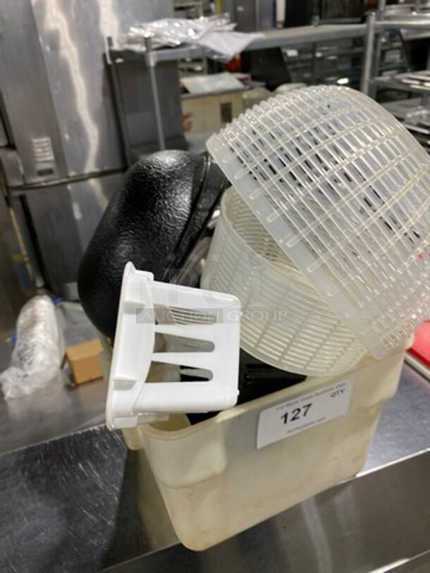 ALL ONE MONEY! MISCELLANEOUS! Includes Black Poly Bowls, Poly Baskets, And Much More! - Image 2 of 11