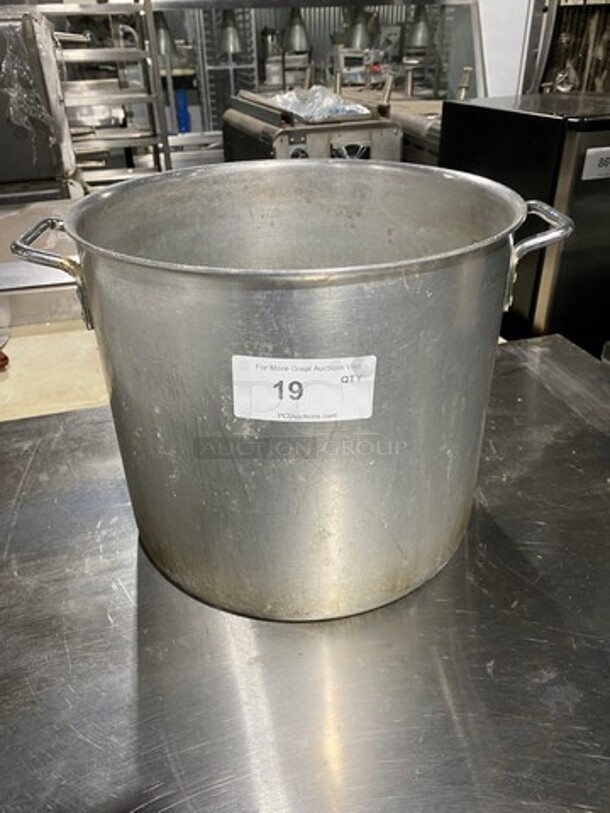 Metal Stock Pot! With Side Handles! - Image 1 of 5