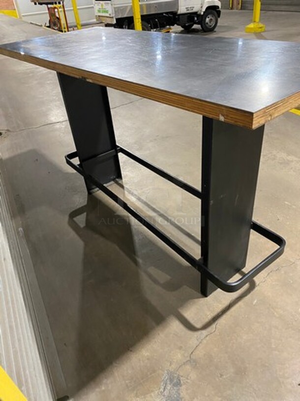 Commercial Heavy-Duty Table! With Black Metal Body! - Image 3 of 7