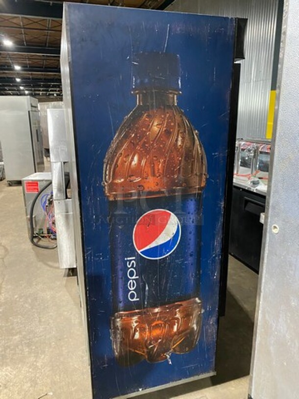 Frigoglass Commercial 2 Door Reach In Cooler Merchandiser! With View Through Doors! On Casters! Model: MC1300SV2 SN: 4712S66152 120V 60HZ 1 Phase - Image 4 of 11