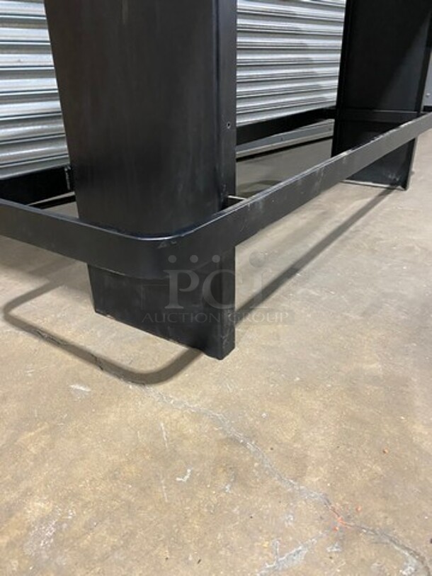 Commercial Heavy-Duty Table! With Black Metal Body! - Image 7 of 7