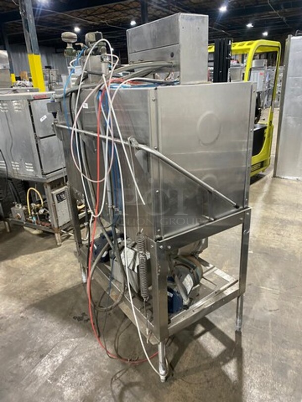American Dish Service Commercial Heavy Duty Conveyor Pass Through Dishwasher! All Stainless Steel! On Legs! Model: 5AGS SN: 49130 120V - Image 4 of 10