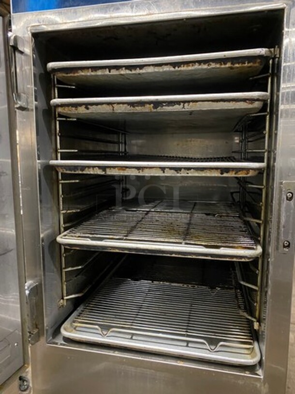 SWEET! Alto Shaam Commercial Heated Holding Cabinet/ Food Warmer! All Stainless Steel! On Casters! Model: 1000UP SN: 1001310000! 208/240V 60HZ 1 Phase! Working When Removed! - Image 7 of 10