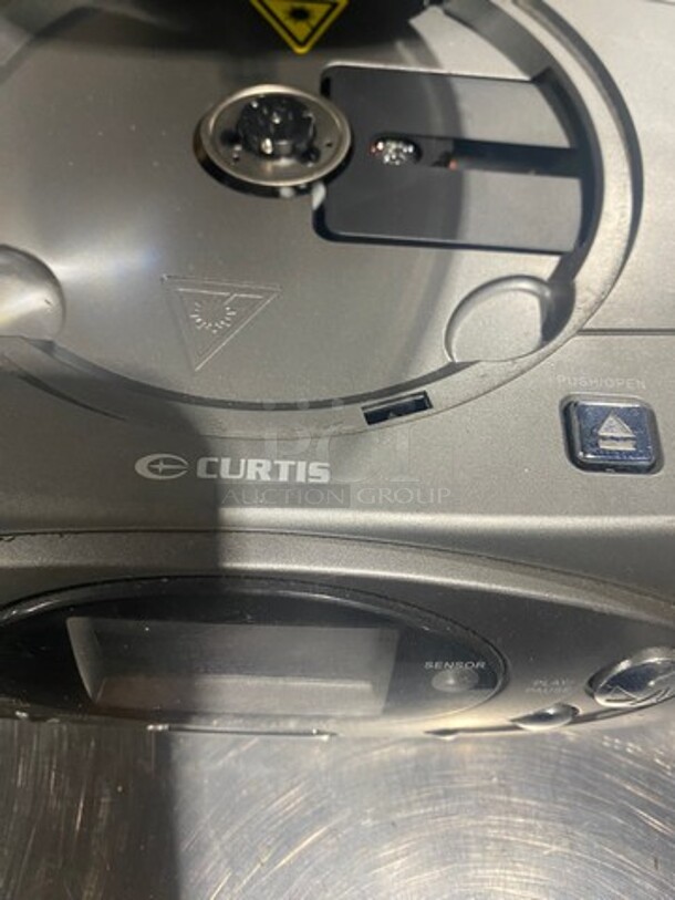 Curtis Countertop CD/ Stereo System! With 2 Speakers! - Image 4 of 10