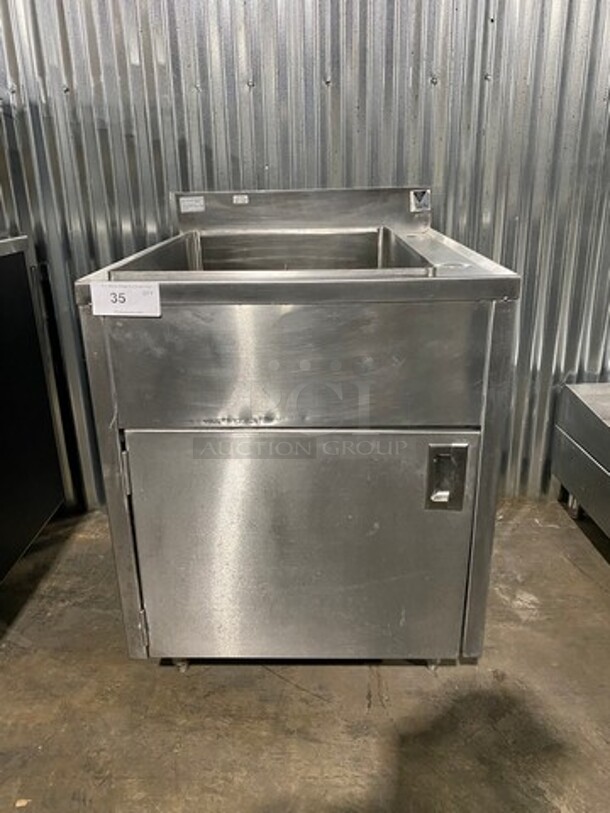 Elkay Commercial Pasta Cooker/ Rethermalizer! With Back Splash! All Stainless Steel! On Legs! WORKING WHEN REMOVED! Model: RTB14SL 208V 3 Phase - Image 1 of 12