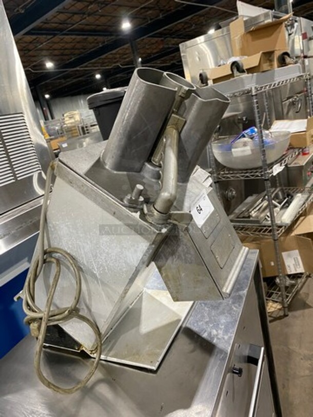  HOBART Commercial Continuous Feed Food Processor! Stainless Steel! Model FP300 Serial 76-101292B 120V/60Hz/1 Phase - Image 2 of 7