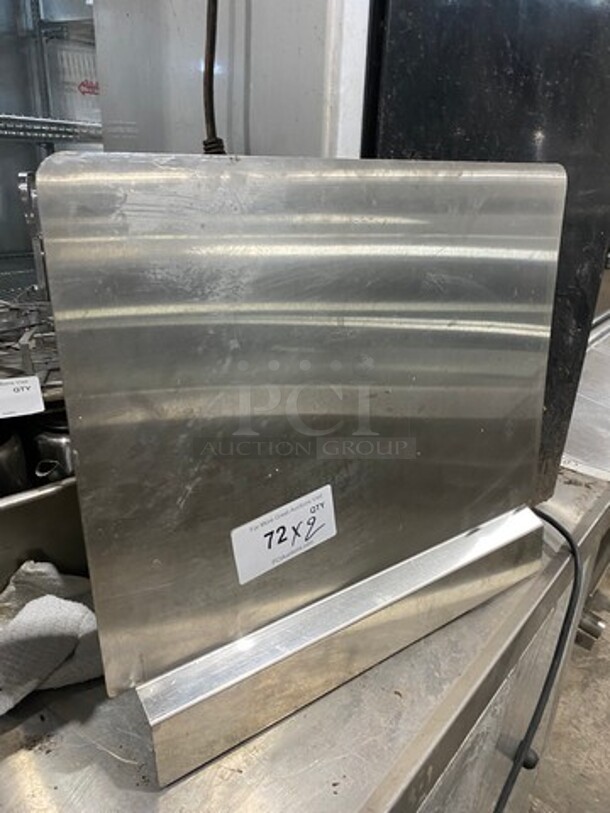 Stainless Steel Fryer Splash Guards! 20.5x17.5! 2x Your Bid! - Image 2 of 5