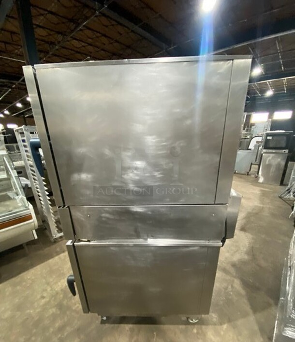 Rational Model CMP62G Stainless Steel Commercial Natural Gas Powered Combi Oven w/ View Through Door! 2x Your Bid Makes One Unit! MODEL CMP62G SN: G62MH16112559979 208V 1PH - Image 2 of 10